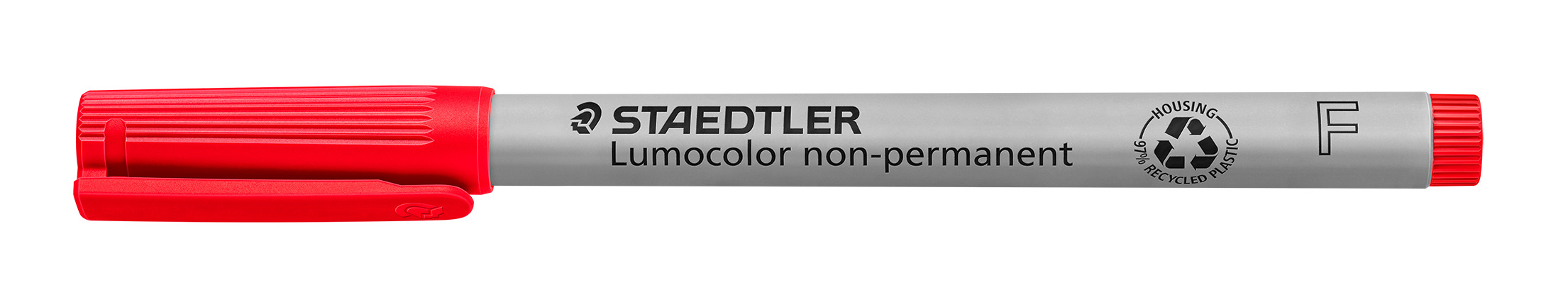 Lumocolor 316 Niet-permanente Marker OHP/CD/DVD Fijn Rood