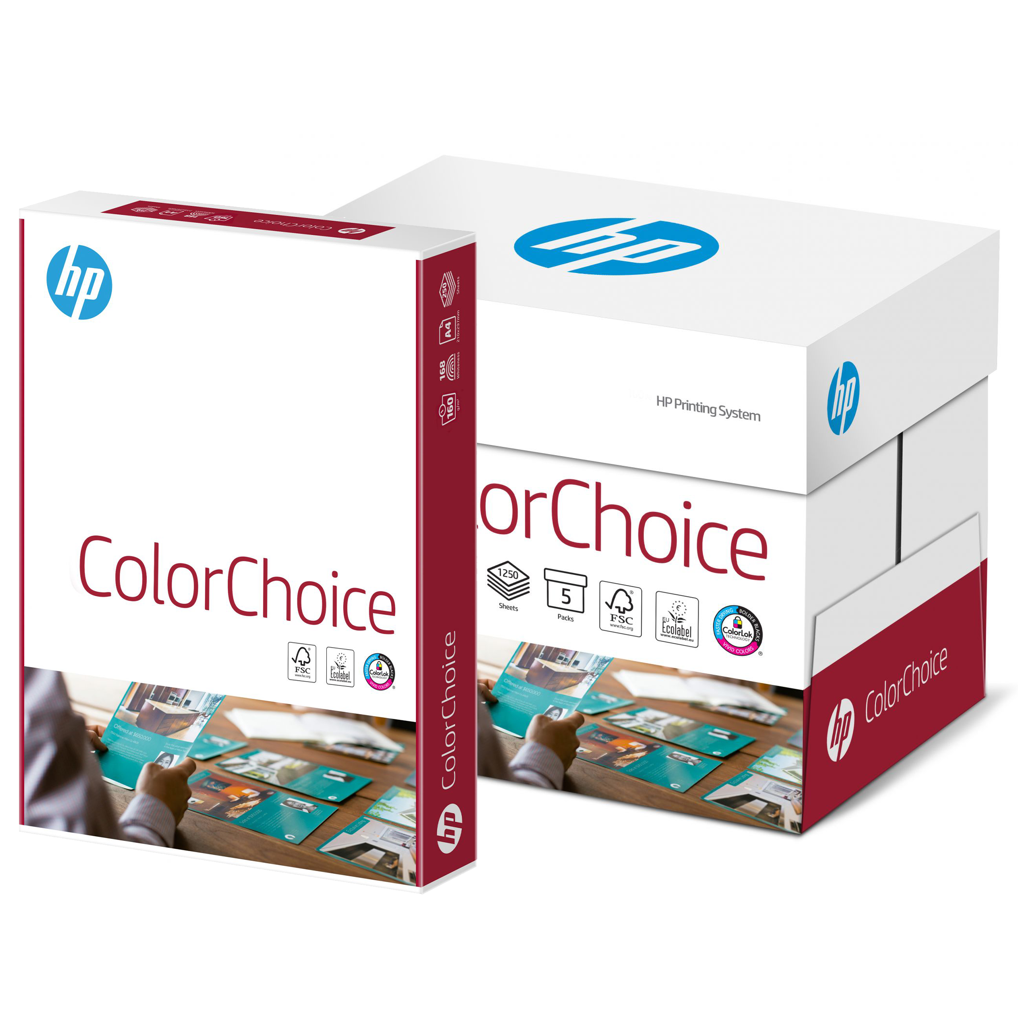 ColorChoice Papier A4 160 g/m² Wit