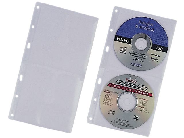 CD/DVD hoes 2-3-4-gaats 2 x CD/DVD