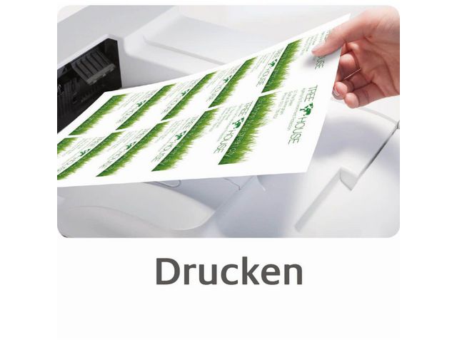 Quick & Clean™ visitekaartje 85 x 54 mm, 200 g/m², C32011, Laser