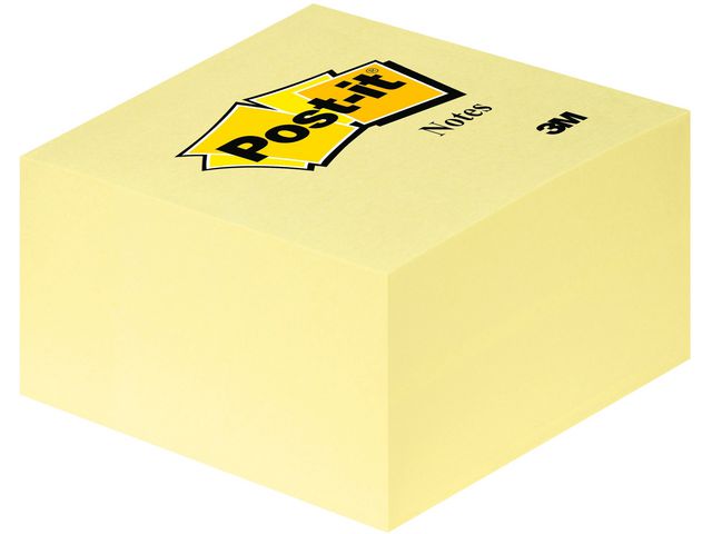 Notes Canary Yellow™ Kubus, 76 x 76 mm, Geel