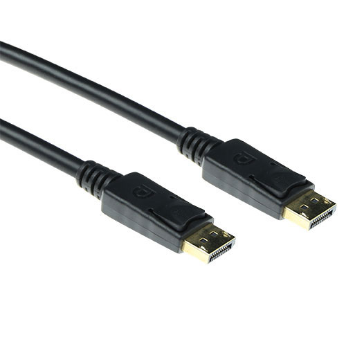 2 meter DisplayPort cable male - DisplayPort male/ power pin 20 niet aangesloten - PolyBag