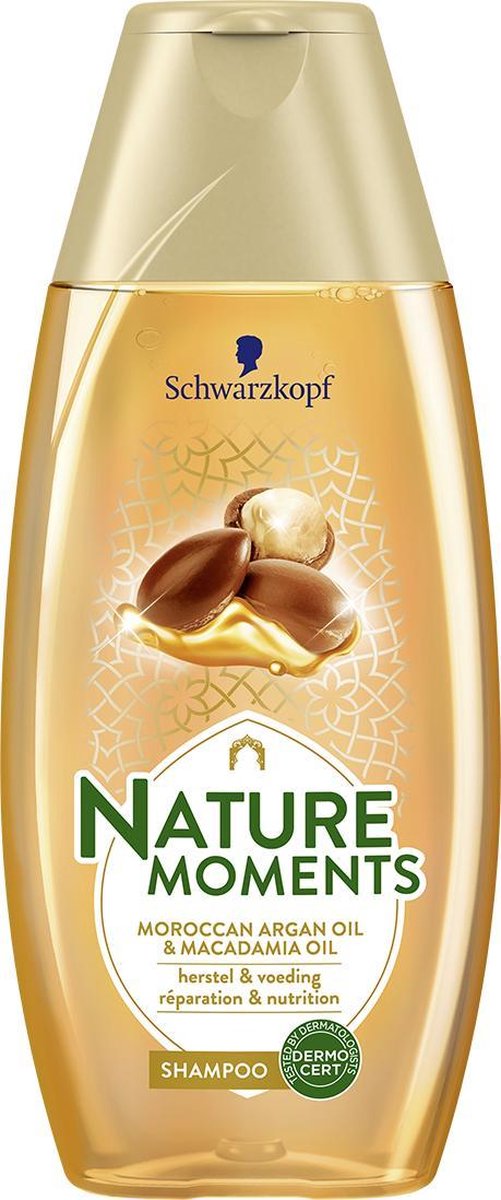 Nature Moments Shampoo Argan Oil & Macadamia Oil 250 ml