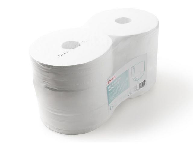 Jumbo Toiletpapier, 2-laags, 1114 vel, 340 m, Wit