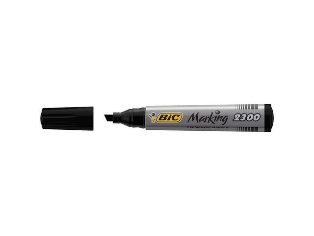 Marking 2300 Permanent Marker Beitelvormig 3,7 - 5,5 mm Zwart