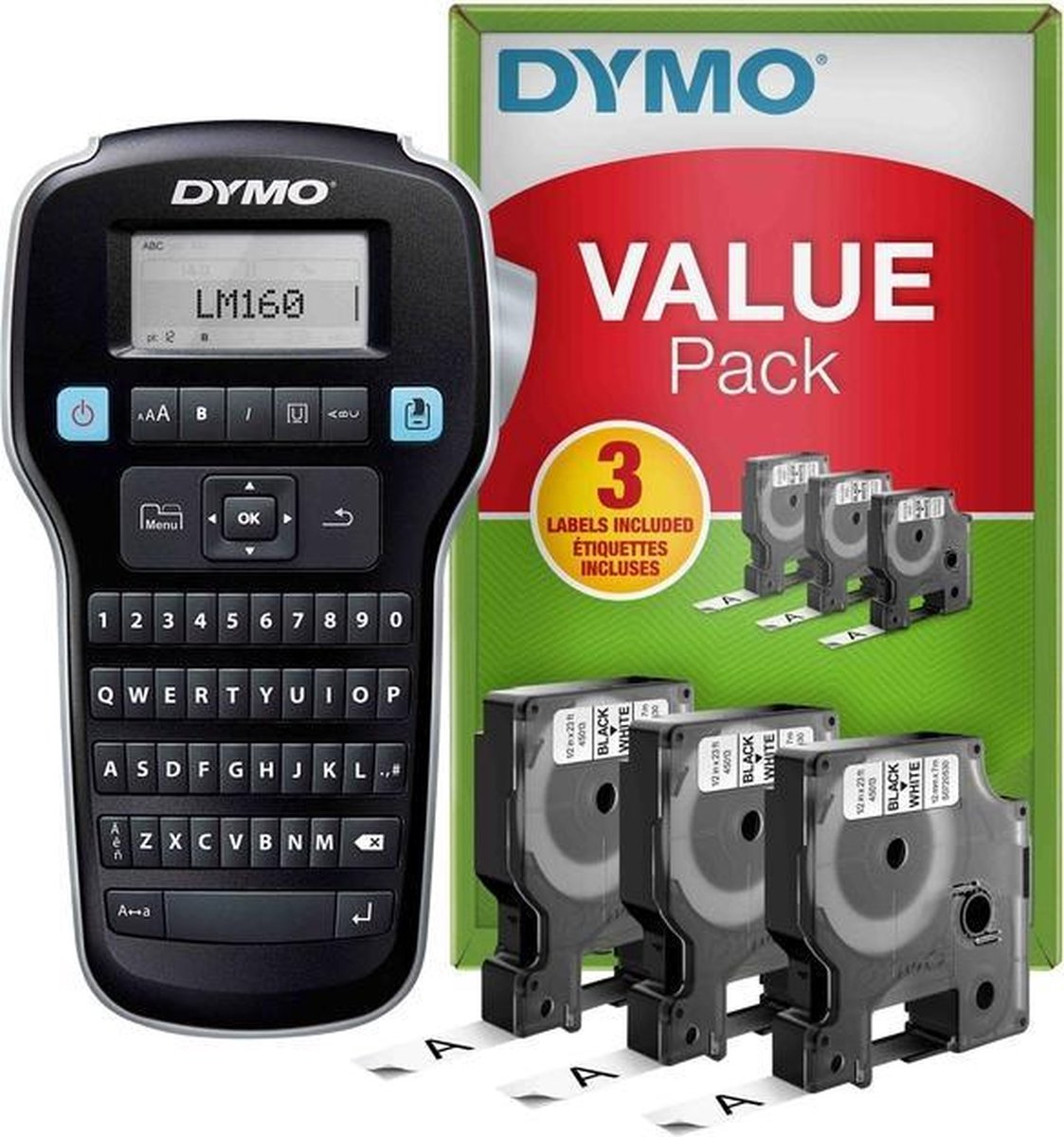 LabelManager 160 Value Pack QWERTY