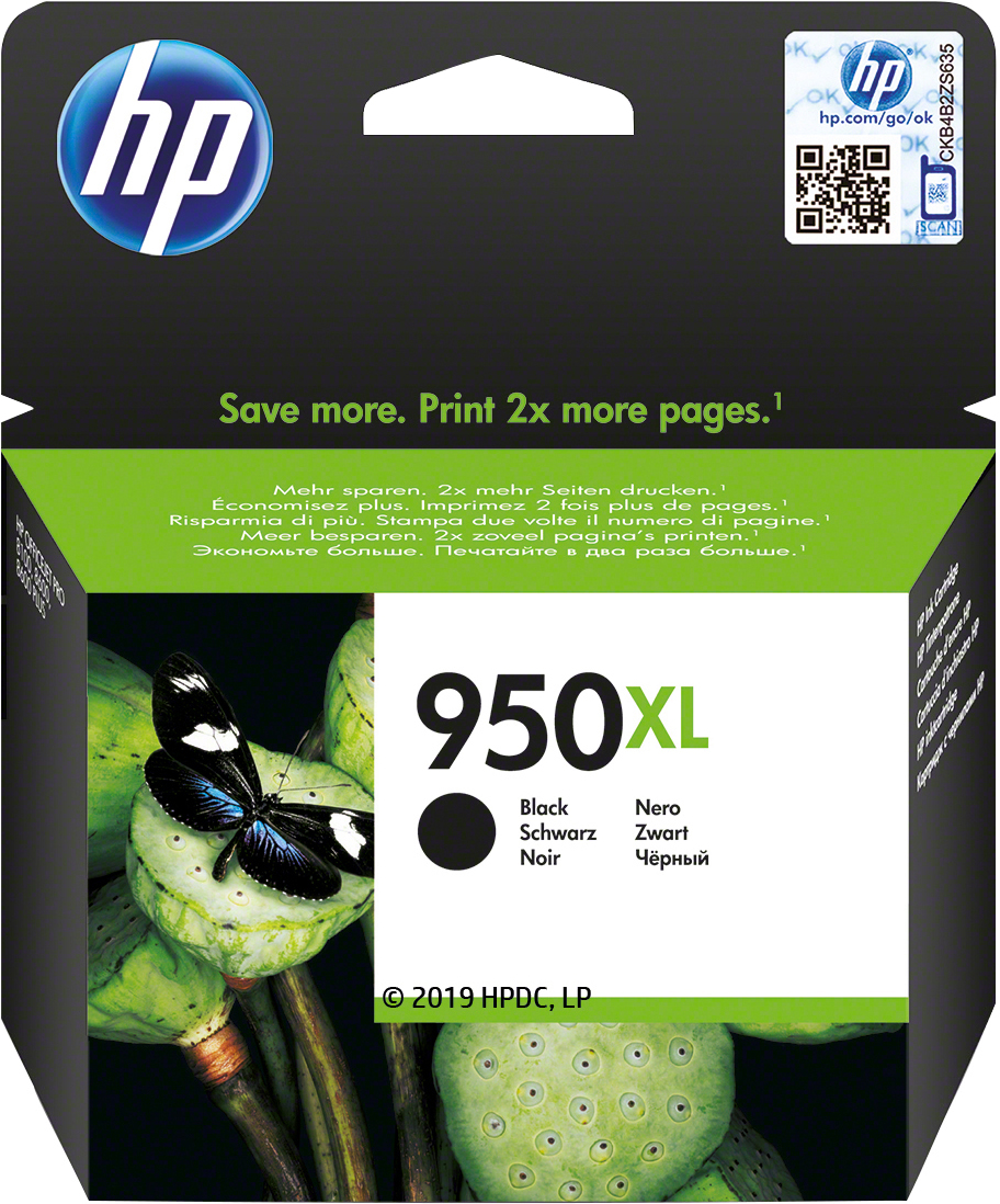  950XL Original Inktcartridge CN045AE BGX Zwart high capacity 2.300 pages 1-pack Officejet