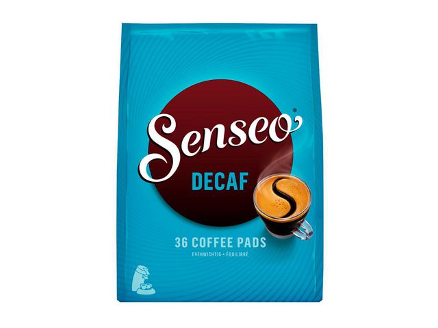 Senseo Decaf Koffiepads, Cafeinevrij
