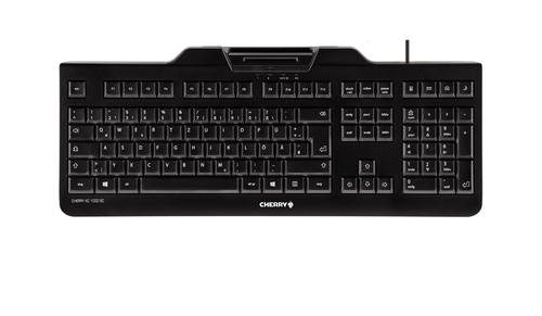  KC 1000 Sc Contact Smart Card Corded Keyboard Black (EU)
