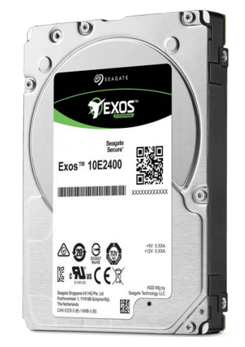  EXOS 10E2400 Ent.Perf. 10K 1.2TB w/Enhanced Cache HDD 512e/4Kn FastFormat 10000rpm 256MB cache SAS 12Gb/s 6,4cm 2,5inch BLK