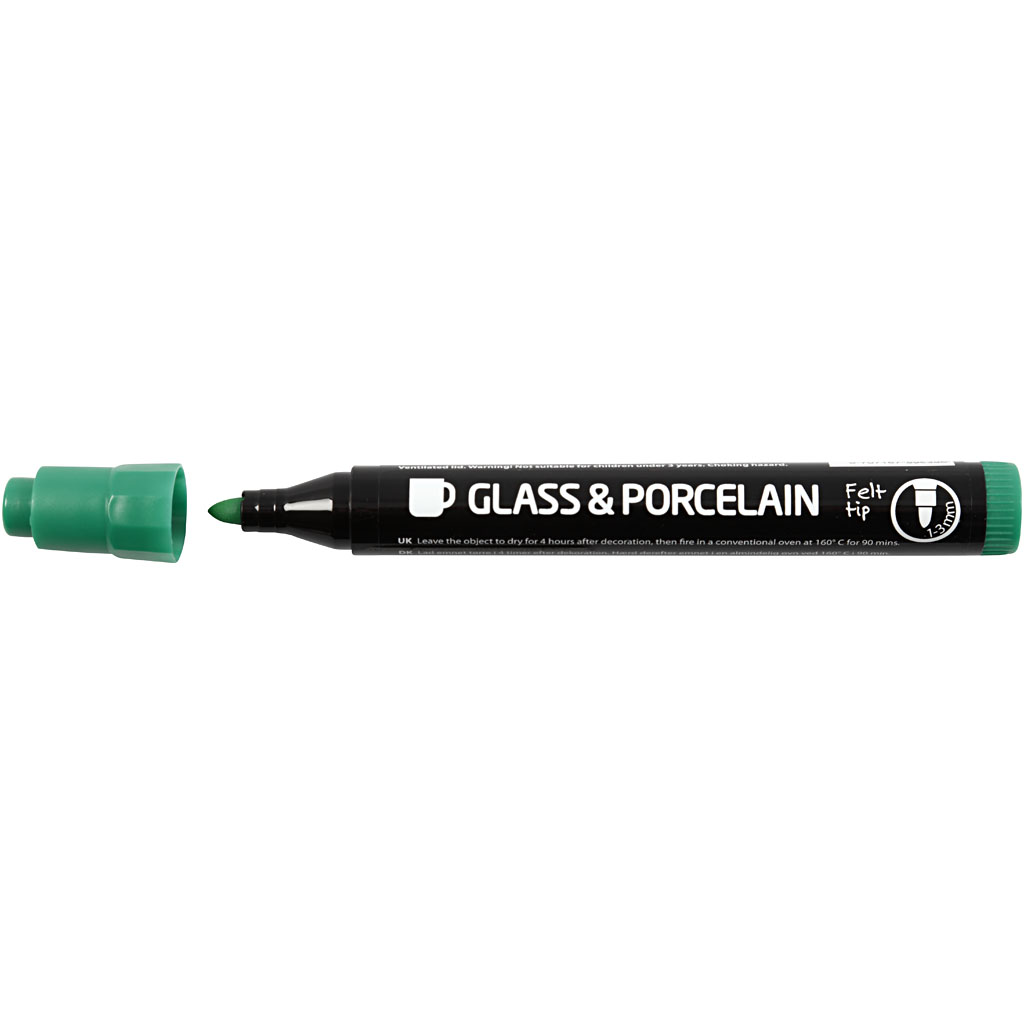 Glas/porseleinstiften 1 - 3 mm Assorti