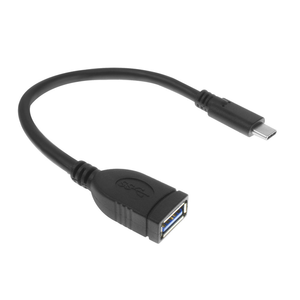 USB-C - Type-A female OTG Cable USB 3.2Gen1 0.2 Meter