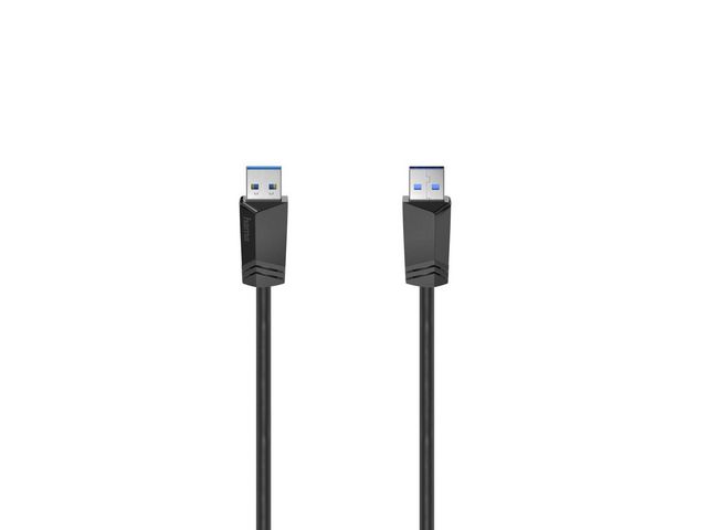 Kabel USB 3.0 A-A, 1.5 m, Zwart