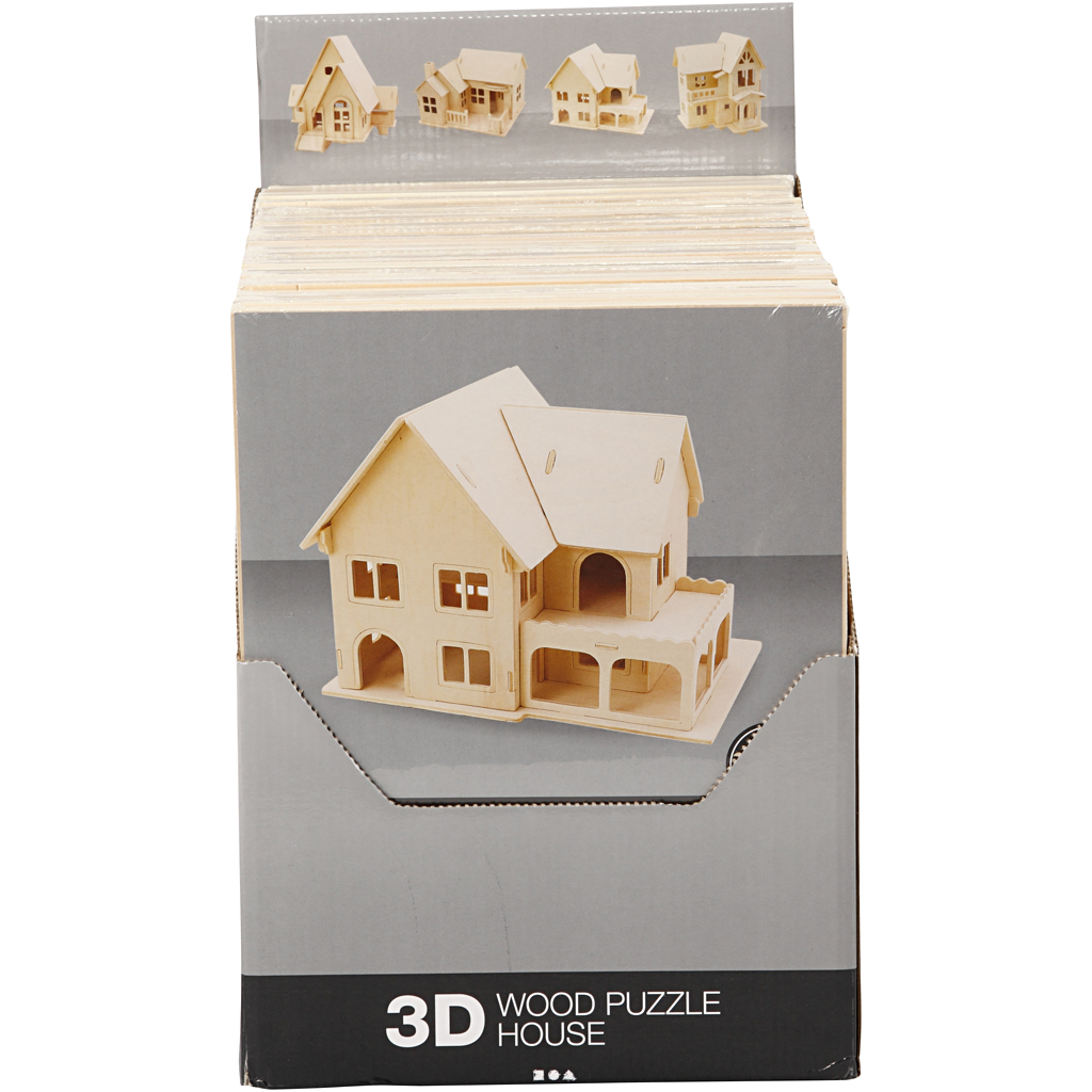 Constructieset 3D hout/ds24