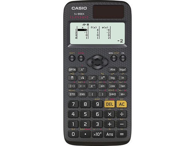 ClassWiz FX-85EX Wetenschappenlijke rekenmachine, Zwart