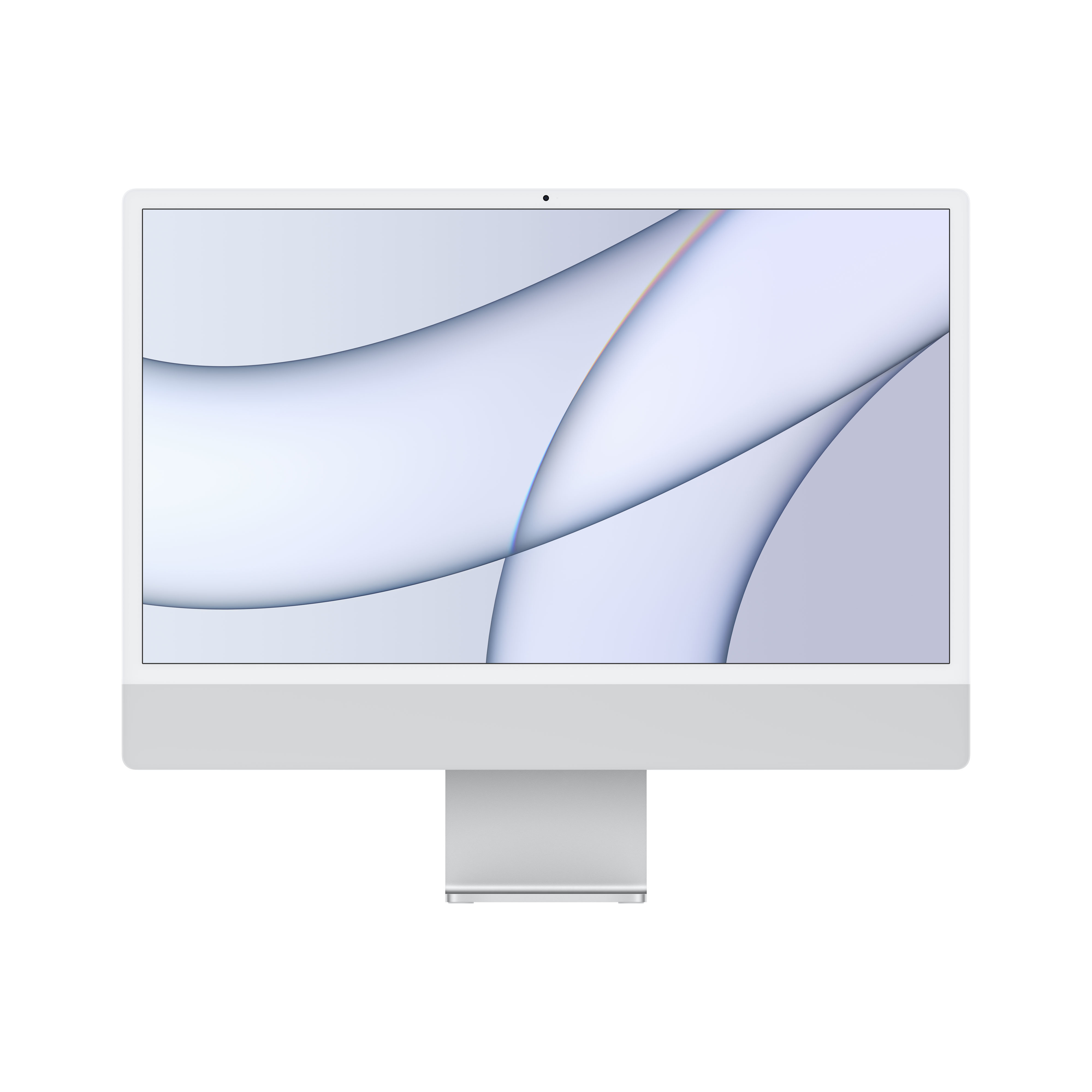iMac 24" (2021) 512 GB 8-core M1-chip Zilver, inclusief QWERTY Magic Keyboard en Magic Mouse