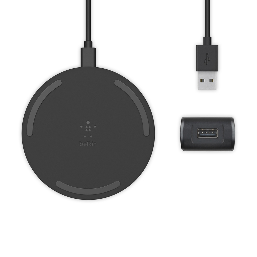 BELKIN 15W Wireless Charging Pad with PSU & USB-C Cable