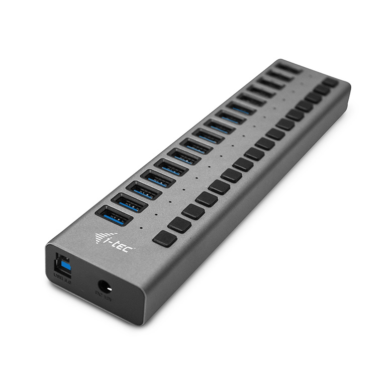  USB 3.0 Charging HUB 16port port with external adapter 90W 16x USB chargingport for Tablets Notebooks Ultrabooks PC