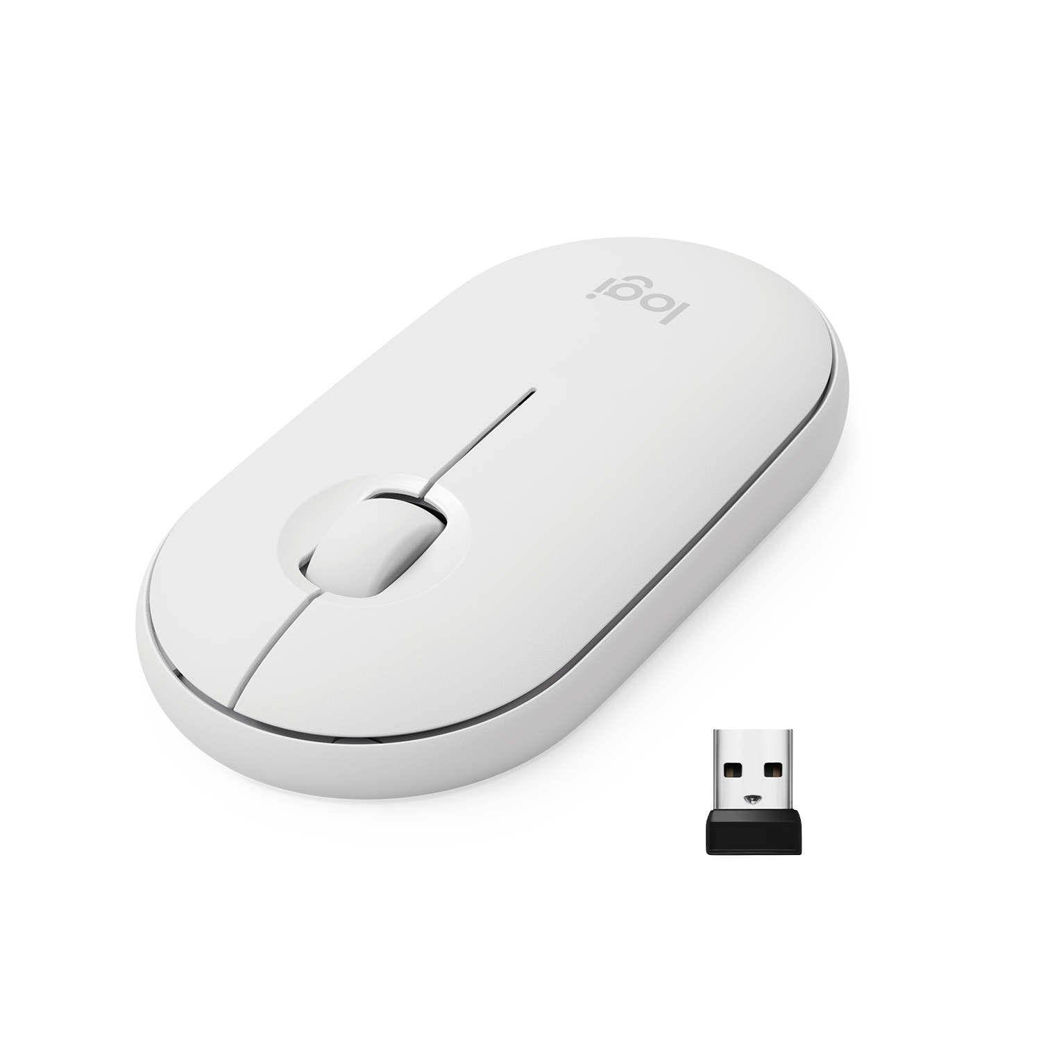 Pebble M350 Wireless Mouse - OFF-WHITE - EMEA