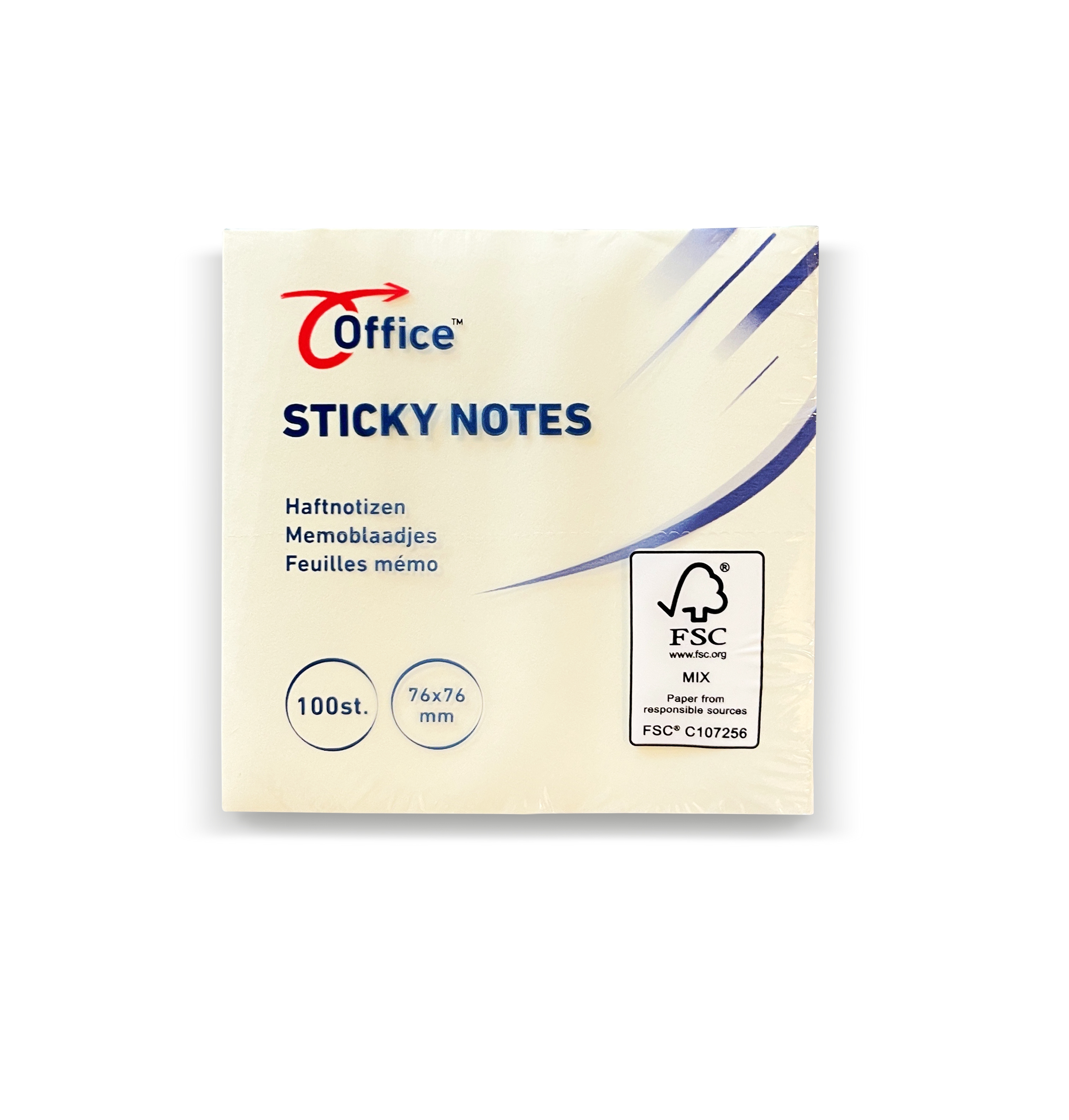 Sticky Z-Notes 76 x 76 mm Geel