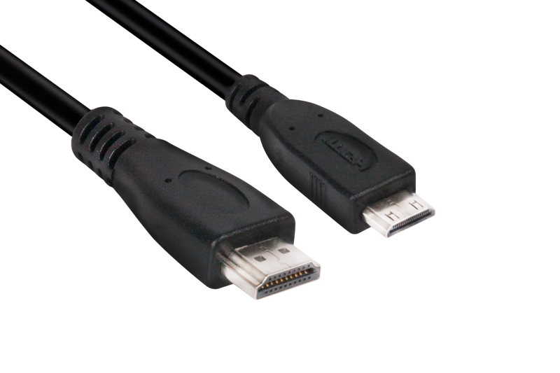 Mini HDMI naar HDMI 2.0 UHD 4K60Hz Kabel 1 Meter M/M