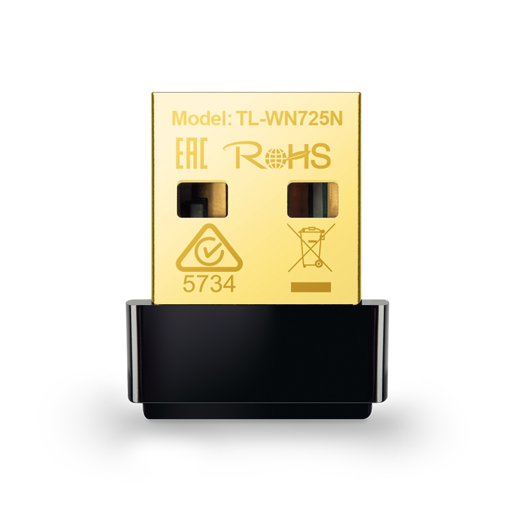 TL-WN725N 150Mbps Wireless N Nano USB Adapter Support 802.11b/g/n Nano size Provide USB 2.0 Interface Provide software WPS Support Windows XP/Vista/7/8/MAC
