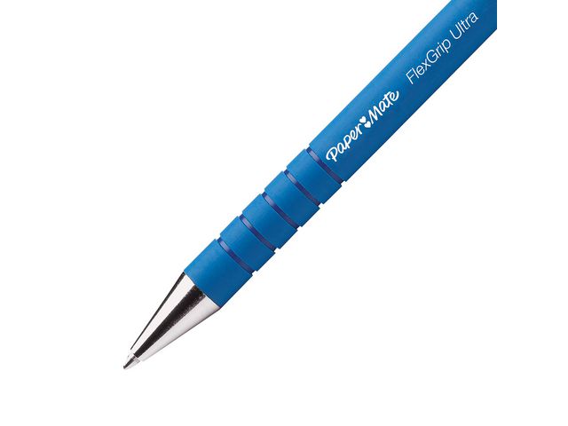 FlexGrip Ultra Balpen, Medium Punt, 1 mm, Blauw