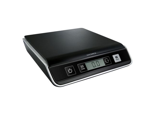 USB postweegschaal Cap. 5 kg, Afmetingen platform 20 x 20 cm, Zwart