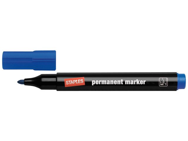 DuraMark 2090 Permanent Marker Beitelvormig 1 - 5 mm Blauw
