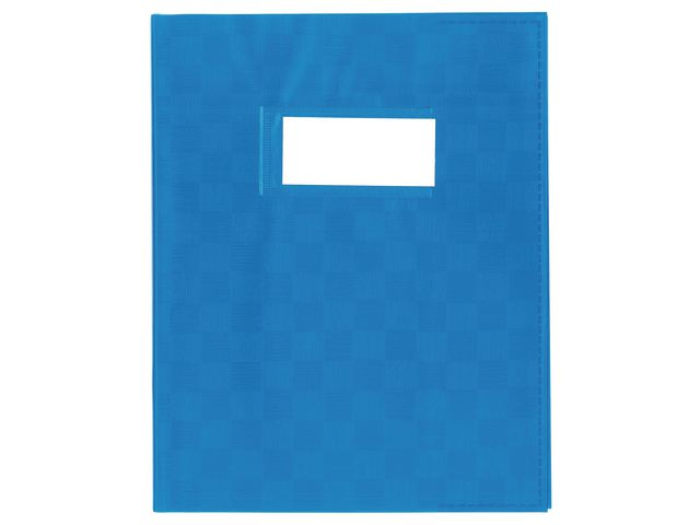 A4 Schriftomslag met Venster, PP, 120 micron, Blauw