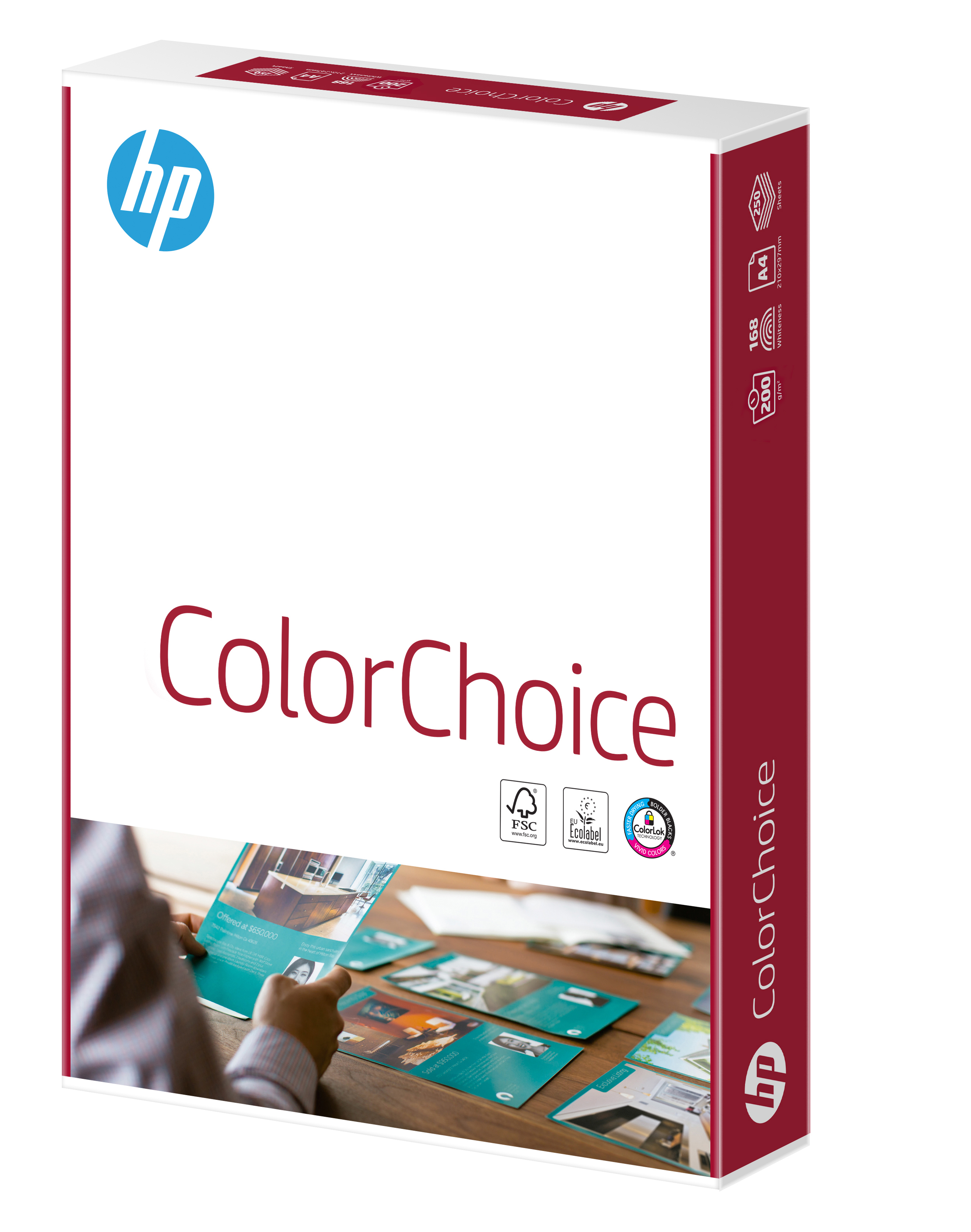 ColorChoice Papier A4 200 g/m² Wit