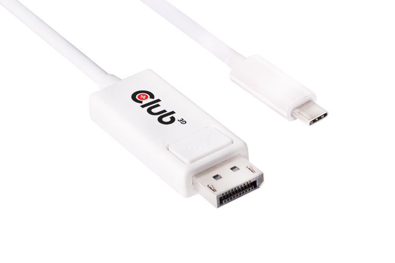USB TYPE C to DisplayPort 1.2a Cable 1.2 Meters 4K UHD 60Hz M/M