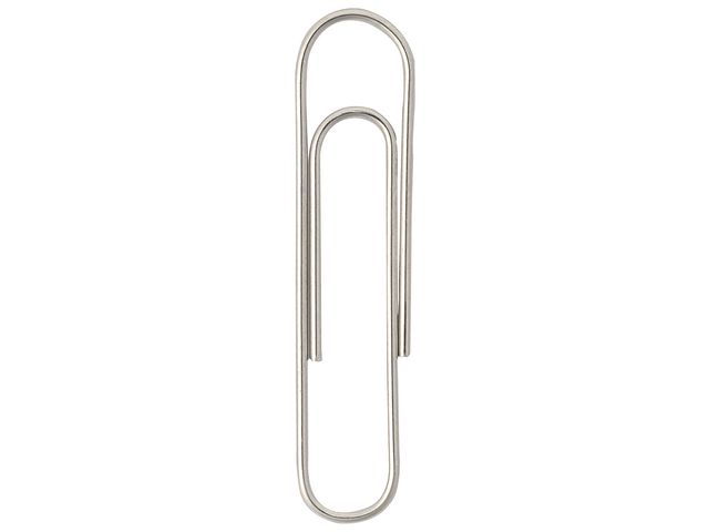 Paperclips 25mm, zilver
