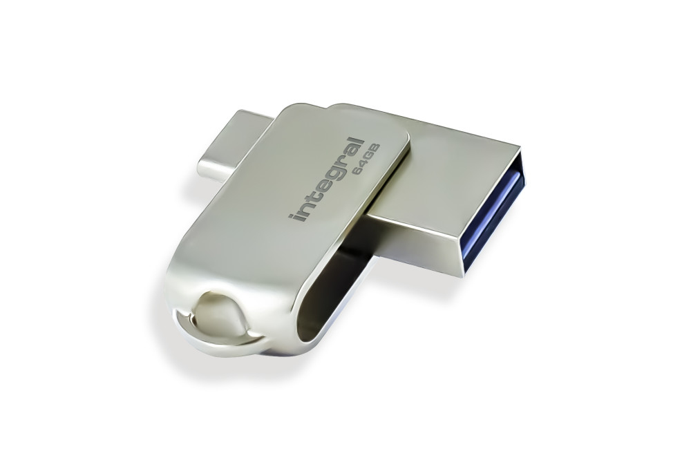 USB Stick flash 64GB Dual Metal