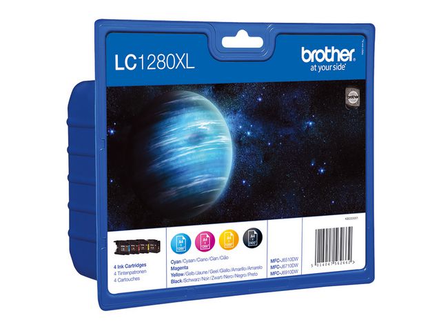 LC-1280XL Inktcartridge Hoog Capaciteit Zwart en kleur