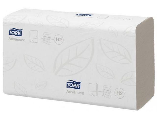 Advanced Papieren Handdoeken, H2, 2-laags, Wit