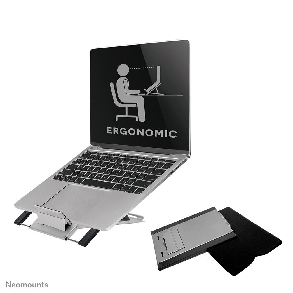 NEOMOUNTS BY NEWSTAR NSLS100 10 kiloLaptop Desk Stand ergonomic can be positioned in 6 steps