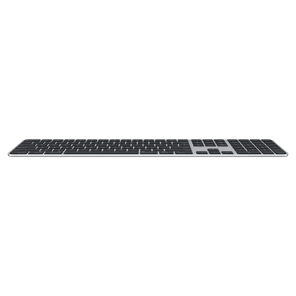APPLE Magic Keyboard with Touch ID and Numeric Keypad for Mac models with silicon Black Keys Turkish QKeyboard