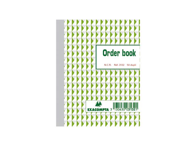 Orderbook NRC Doorschrijfpapier Dupli, Gelinieerd, 13,5 x 10,5 cm